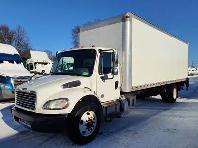 Freightliner M2 106 26 ft Box Truck - 300HP, 6 Speed Automatic, Roll up Door, Liftgate