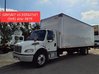 Freightliner M2 106 26 ft Box Truck - 240HP, 6 Speed Automatic, Roll up Door, Liftgate