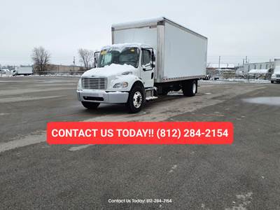 Freightliner M2 106 24 ft Box Truck - 240HP, 9 Speed Automatic, Roll up Door