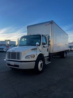 Freightliner M2 106 28 ft Box Truck - 240HP, 6 Speed Automatic, Swing Door, Liftgate