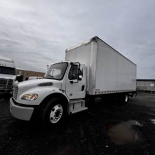 Freightliner M2 106 26 ft Box Truck - 240HP, 6 Speed Automatic, Roll up Door, Liftgate