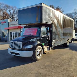 Freightliner M2 106 24 ft Box Truck - 260HP, 6 Speed Automatic, Swing Door, Liftgate
