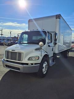 Freightliner M2 106 24 ft Box Truck - 240HP, 9 Speed Automatic, Roll up Door, Liftgate