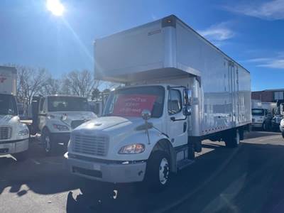 Freightliner M2 106 26 ft Box Truck - 240HP, 6 Speed Automatic, Swing Door, Liftgate