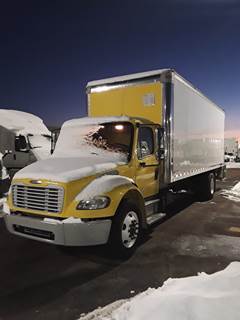 Freightliner M2 106 24 ft Box Truck - 240HP, 9 Speed Automatic, Swing Door, Liftgate