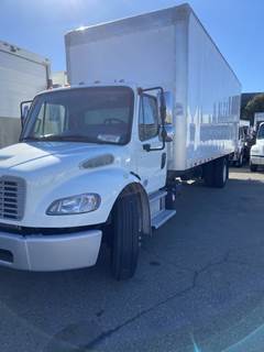 Freightliner M2 106 26 ft Box Truck - 240HP, 9 Speed Automatic, Roll up Door, Liftgate