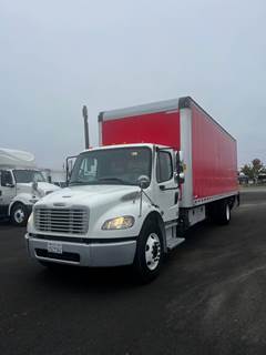 Freightliner M2 106 26 ft Box Truck - 240HP, 9 Speed Automatic, Roll up Door, Liftgate