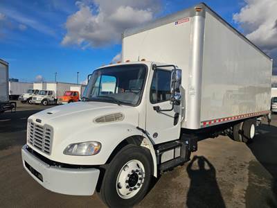 Freightliner M2 106 26 ft Box Truck - 240HP, 9 Speed Automatic, Roll up Door, Liftgate