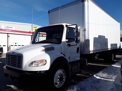 Freightliner M2 106 26 ft Box Truck - 240HP, 6 Speed Automatic, Roll up Door, Liftgate