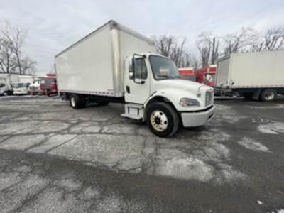 Freightliner M2 106 24 ft Box Truck - 240HP, 6 Speed Automatic, Roll up Door, Liftgate
