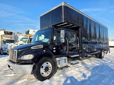 Freightliner M2 106 24 ft Box Truck - 260HP, 5 Speed Automatic, Swing Door, Liftgate