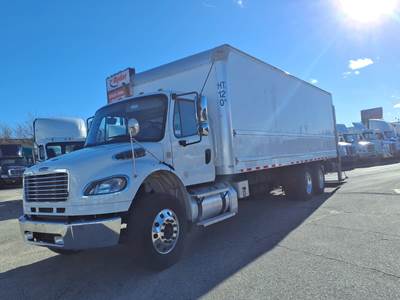 Freightliner M2 106 26 ft Box Truck - 350HP, 6 Speed Automatic, Roll up Door, Liftgate
