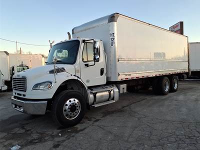 Freightliner M2 106 26 ft Box Truck - 350HP, 6 Speed Automatic, Roll up Door, Liftgate