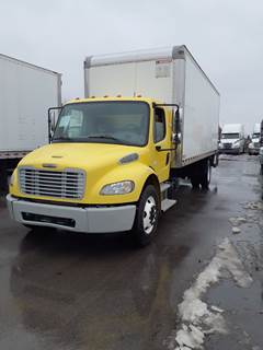 Freightliner M2 106 24 ft Box Truck - 240HP, 9 Speed Automatic, Swing Door, Liftgate