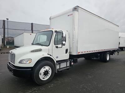 Freightliner M2 106 26 ft Box Truck - 240HP, 9 Speed Automatic, Roll up Door, Liftgate