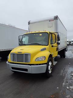 Freightliner M2 106 24 ft Box Truck - 240HP, 9 Speed Automatic, Swing Door, Liftgate