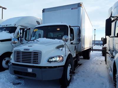 Freightliner M2 106 26 ft Box Truck - 240HP, 9 Speed Automatic, Roll up Door, Liftgate