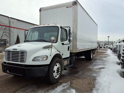 Freightliner M2 106 26 ft Box Truck - 230HP, 6 Speed Automatic, Roll up Door, Liftgate