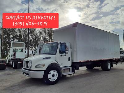 Freightliner M2 106 26 ft Box Truck - 230HP, 6 Speed Automatic, Roll up Door, Liftgate