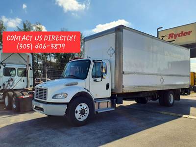 Freightliner M2 106 26 ft Box Truck - 280HP, 6 Speed Automatic, Roll up Door, Liftgate