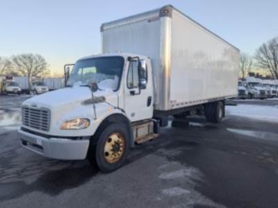 Freightliner M2 106 28 ft Box Truck - 240HP, 6 Speed Automatic, Roll up Door