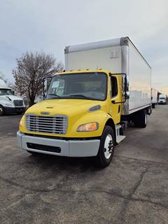 Freightliner M2 106 24 ft Box Truck - 240HP, 9 Speed Automatic, Swing Door, Liftgate