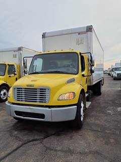 Freightliner M2 106 24 ft Box Truck - 240HP, 9 Speed Automatic, Swing Door, Liftgate