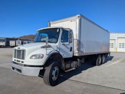 Freightliner M2 106 24 ft Box Truck - 330HP, 6 Speed Automatic, Roll up Door, Liftgate