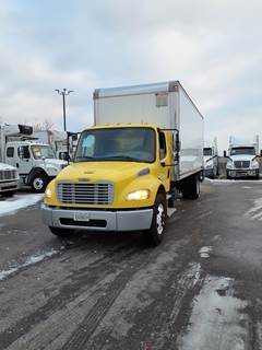 Freightliner M2 106 24 ft Box Truck - 240HP, 9 Speed Automatic, Swing Door, Liftgate