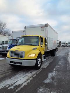 Freightliner M2 106 24 ft Box Truck - 240HP, 9 Speed Automatic, Swing Door, Liftgate