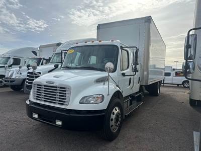 Freightliner M2 106 24 ft Box Truck - 240HP, 6 Speed Automatic, Roll up Door, Liftgate
