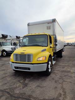 Freightliner M2 106 24 ft Box Truck - 240HP, 9 Speed Automatic, Swing Door, Liftgate
