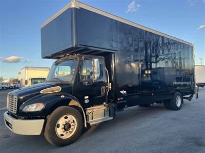 Freightliner M2 106 24 ft Box Truck - 260HP, 6 Speed Automatic, Swing Door, Liftgate