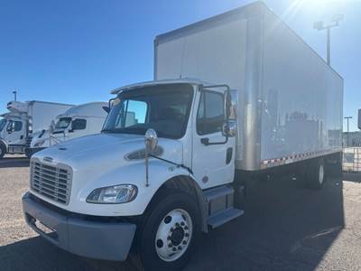 Freightliner M2 106 26 ft Box Truck - 260HP, 9 Speed Automatic, Roll up Door, Liftgate