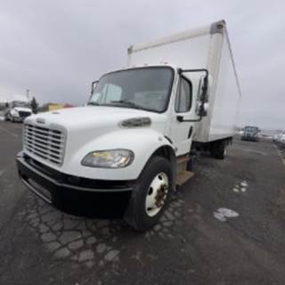 Freightliner M2 106 26 ft Box Truck - 240HP, 5 Speed Automatic, Roll up Door, Liftgate