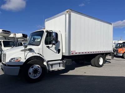 Freightliner M2 106 18 ft Box Truck - 240HP, 9 Speed Automatic, Roll up Door, Liftgate