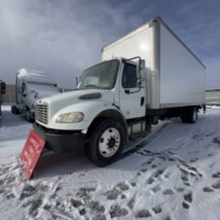Freightliner M2 106 26 ft Box Truck - 240HP, 9 Speed Automatic, Roll up Door, Liftgate