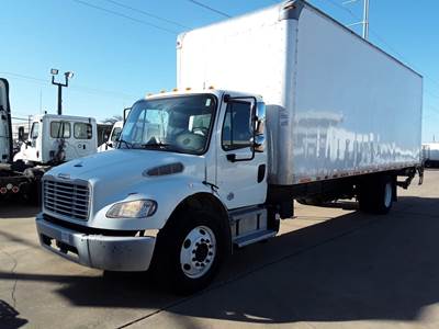 Freightliner M2 106 26 ft Box Truck - 240HP, 9 Speed Automatic, Roll up Door, Liftgate