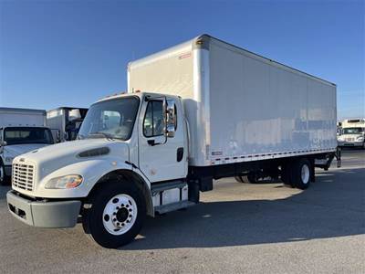 Freightliner M2 106 26 ft Box Truck - 240HP, 9 Speed Automatic, Roll up Door, Liftgate