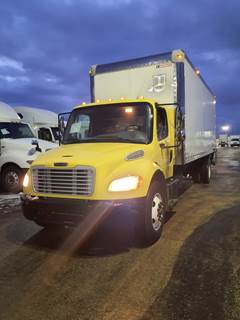 Freightliner M2 106 24 ft Box Truck - 240HP, 9 Speed Automatic, Swing Door, Liftgate