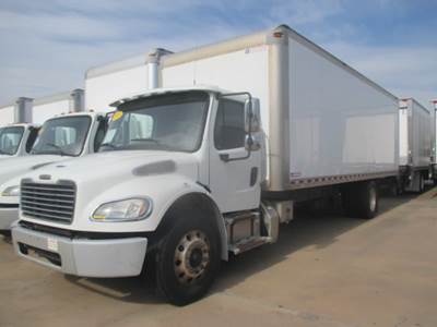 Freightliner M2 106 26 ft Box Truck - 240HP, 9 Speed Automatic, Roll up Door, Liftgate