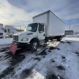 Freightliner M2 106 26 ft Box Truck - 240HP, 9 Speed Automatic, Roll up Door, Liftgate