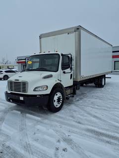 Freightliner M2 106 26 ft Box Truck - 240HP, 9 Speed Automatic, Roll up Door