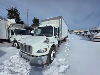 Freightliner M2 106 26 ft Box Truck - 240HP, 6 Speed Automatic, Swing Door, Liftgate