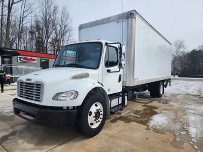 Freightliner M2 106 24 ft Box Truck - 240HP, 5 Speed Automatic, Roll up Door, Liftgate