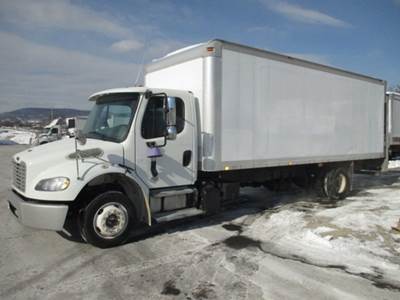 Freightliner M2 106 22 ft Box Truck - 240HP, 9 Speed Automatic, Roll up Door, Liftgate