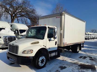 Freightliner M2 106 16 ft Box Truck - 240HP, 6 Speed Automatic, Roll up Door