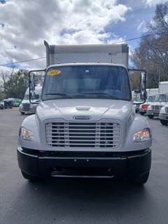 Freightliner M2 106 22 ft Box Truck - 280HP, 6 Speed Manual, Roll up Door