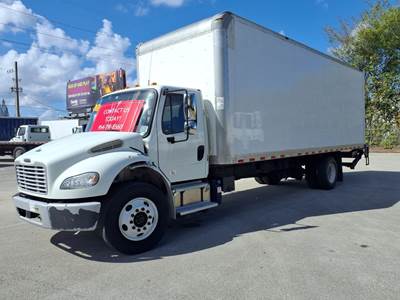 Freightliner M2 106 26 ft Box Truck - 240HP, 6 Speed Automatic, Roll up Door, Liftgate