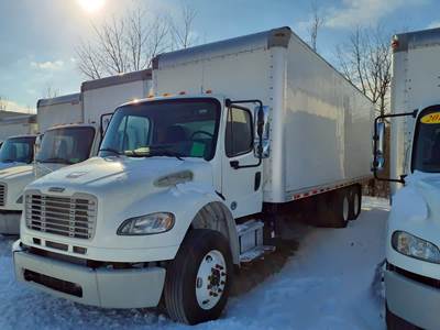 Freightliner M2 106 26 ft Box Truck - 300HP, 6 Speed Automatic, Roll up Door, Liftgate